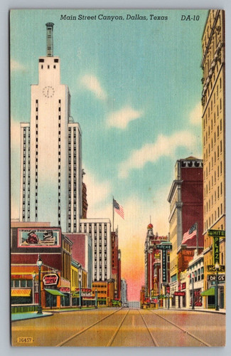 Dallas main street - main,