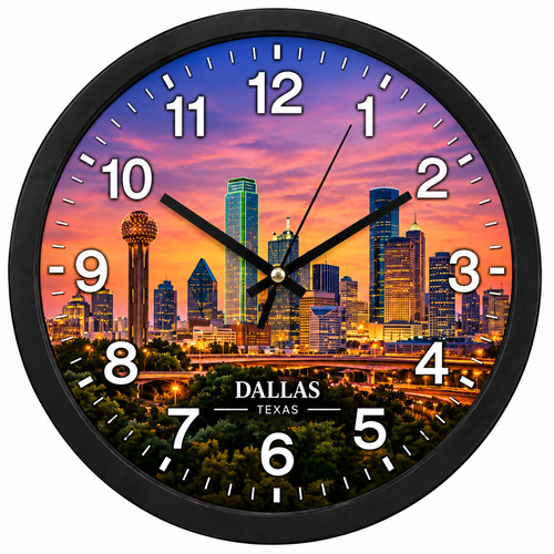 Dallas texas skyline wall - dallas,